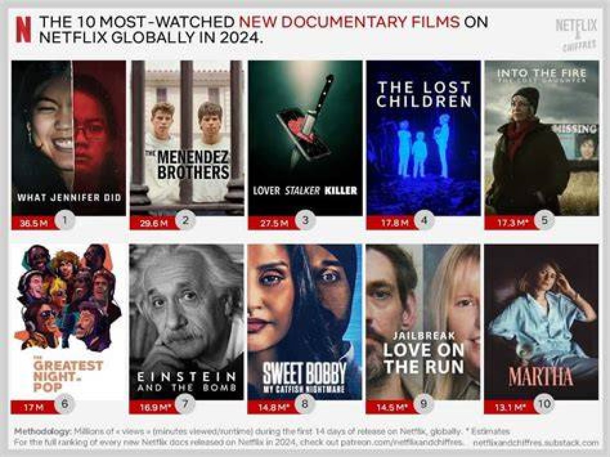 Netflix Documentaries 2024: a Comprehensive Guide to the Best Documentaries Coming This Year