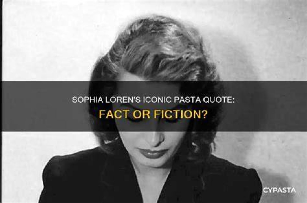 Separating Fact from Fiction in Sophia Loren's Death Rumors