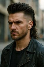 Slicked Back Mullet: the Bold Hair Trend Making Waves